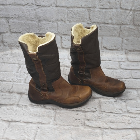 earth leather boots